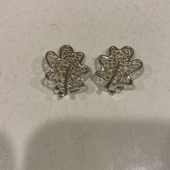 Sarah Coventry Vintage Clip On Earrings, 2 Pair Silver - Picture 2 of 6